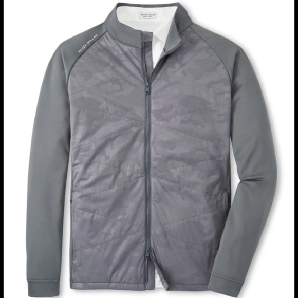 Peter Millar Men's XL Iron Camo Merge Hybrid Jacket MSRP $245 - Picture 1 of 13